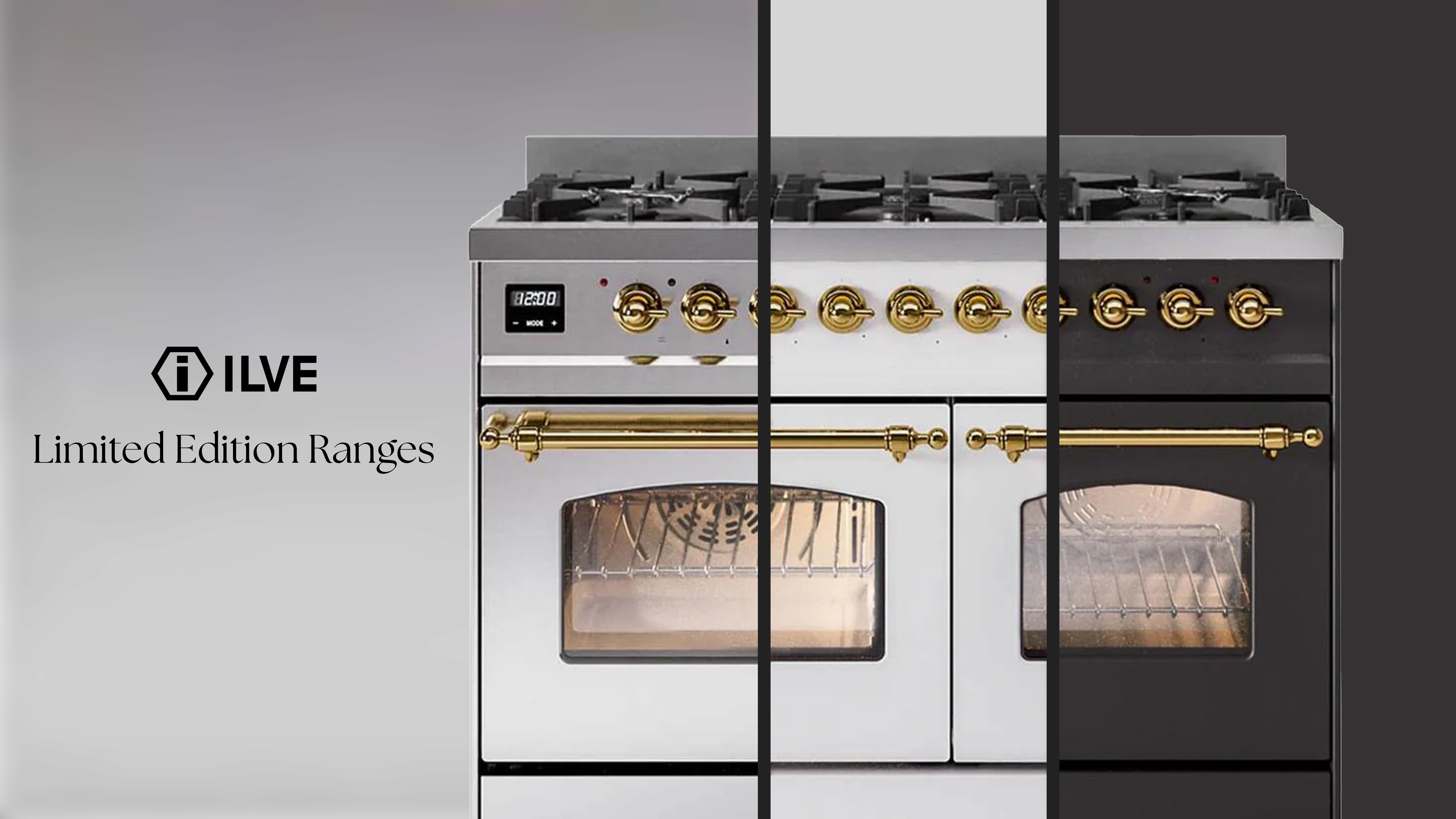 ILVE Limited Edition Ranges: 40 Inch & 48 Inch Dual Fuel Models, Colors & Features