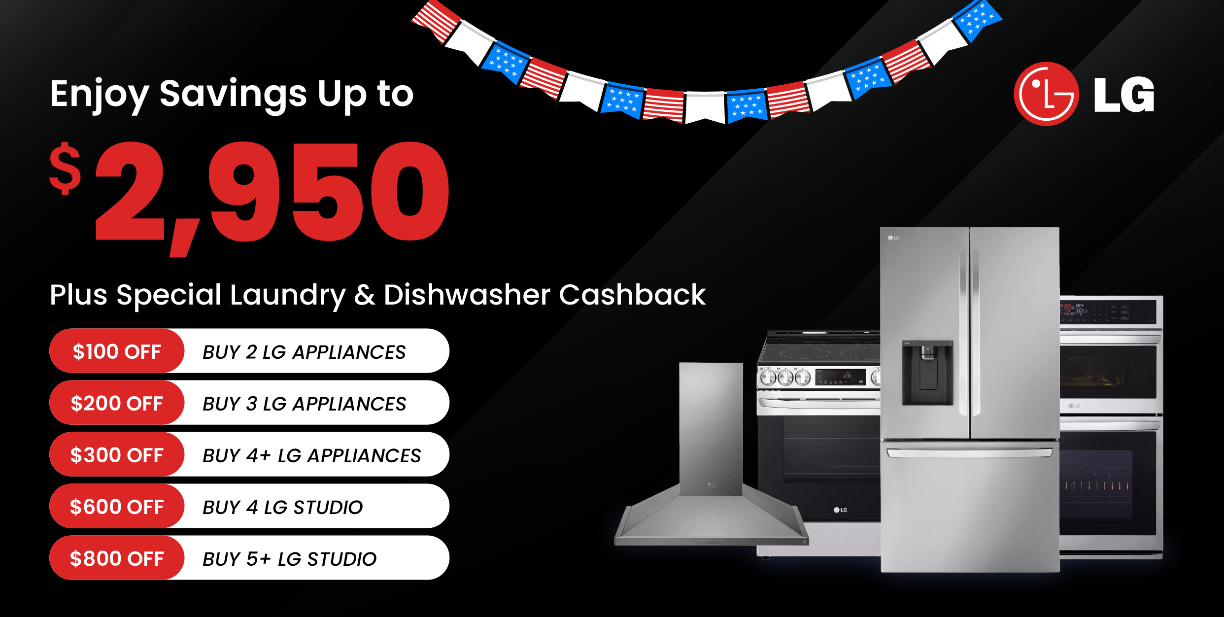 LG Kitchen Packages - Memorial Day Sale