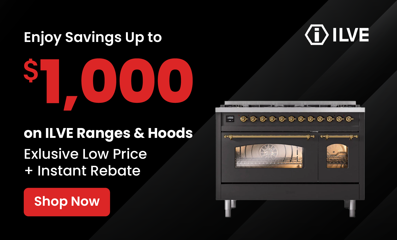 ILVE Limited Edition Range - Memorial Day Sale