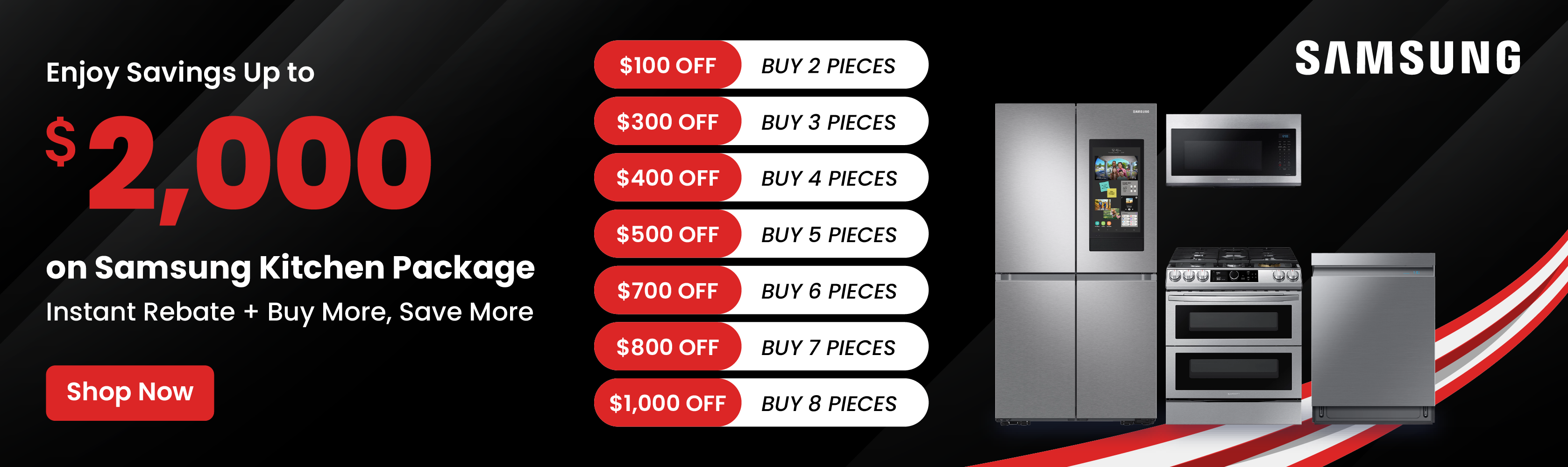 Samsung Kitchen Packages - Memorial Day Sale